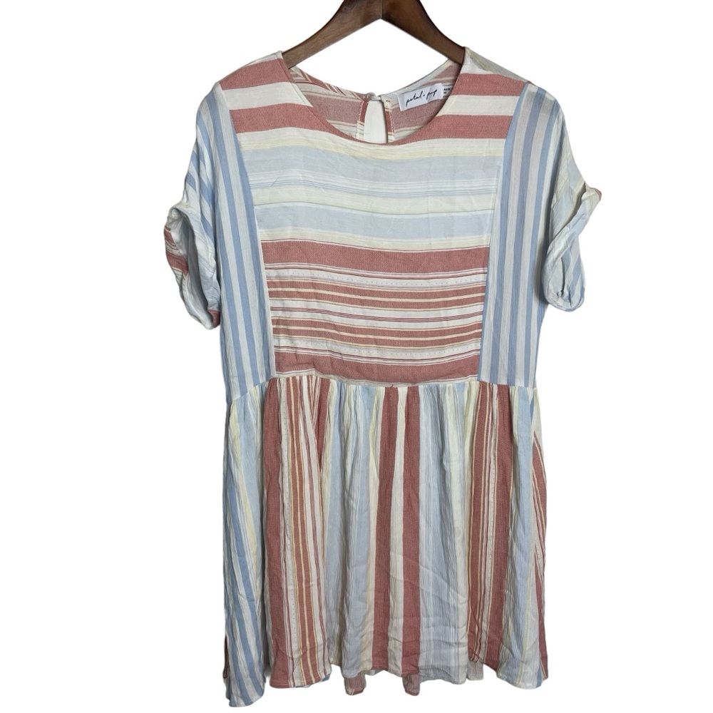 Petal & Pup Multicolor Striped Dress
